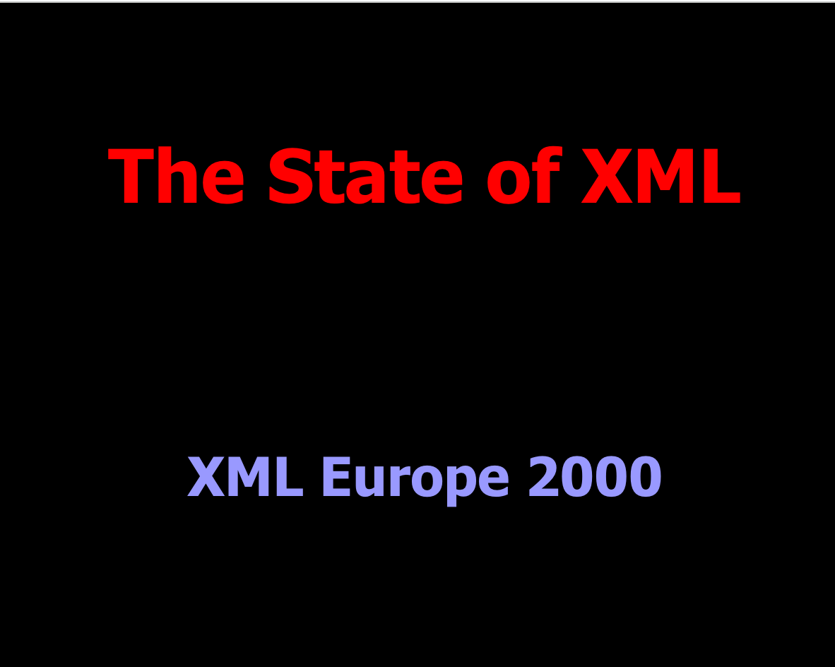 XML Europe logo